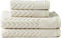 Texere 100% Organic Cotton Cable Jacquard 650 GSM Luxury Towel Sets by TexereSilk