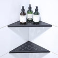 12" Corner Shower Shelf, Recessed Corner Shelf Organizer Rack, Large Size by XiarnotogiHome