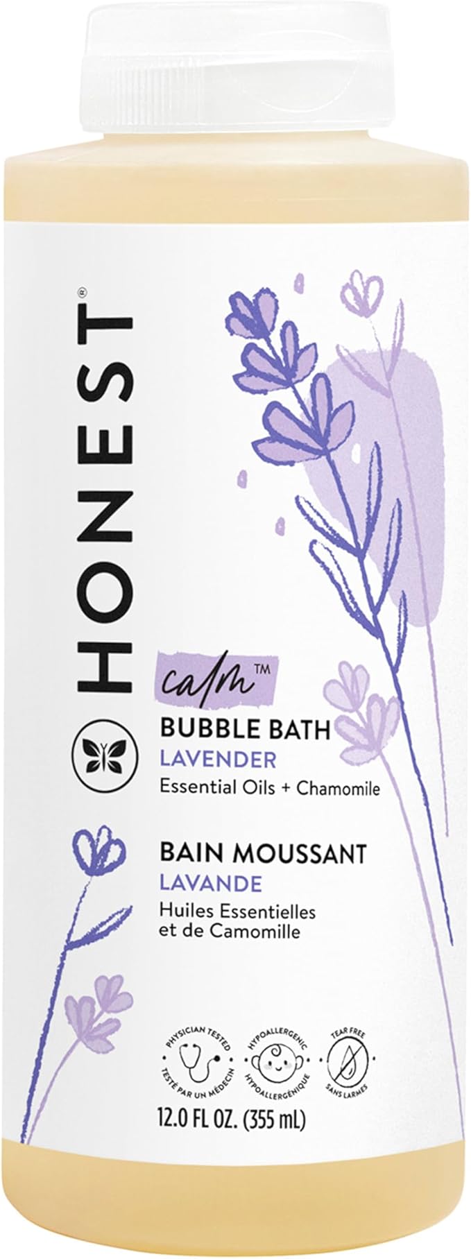 The Honest Company Foaming Bubble Bath Gentle Tear-Free Hypoallergenic Baby Wash by TheHonestCompany