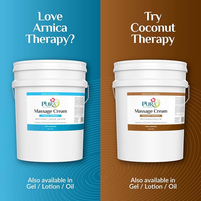 Wellness Professional Arnica Therapy 5 Gallon Massage Cream, Arnica Cream - Image 6
