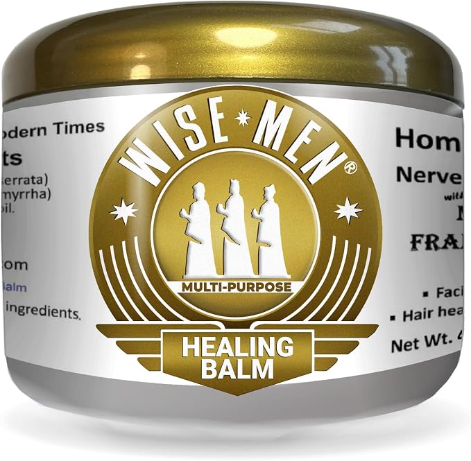 Wise Men Healing Balm with Myrrh and Frankincense Essential Oils with Soothing by WiseMen