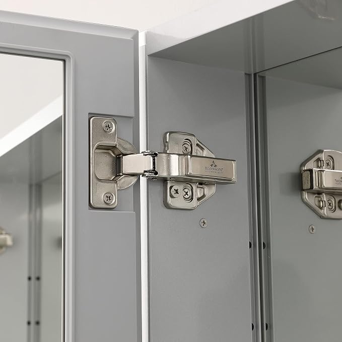 Blossom 30x26 Inch Aluminum Medicine Cabinet - Image 8