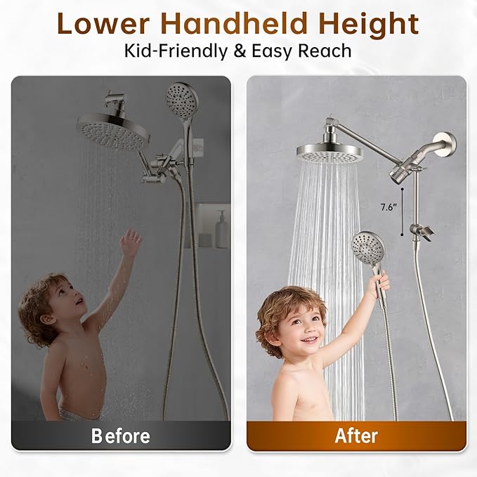 BRIGHT SHOWERS Rain Shower Head - Image 3