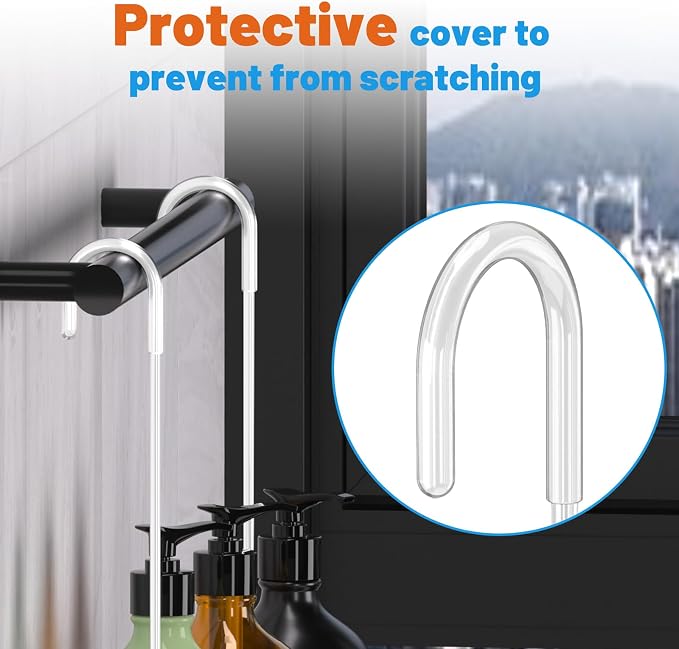YUOROS Hanging Shower Caddy, Shower Caddies Bathroom Shower Rack Organizer - Image 5