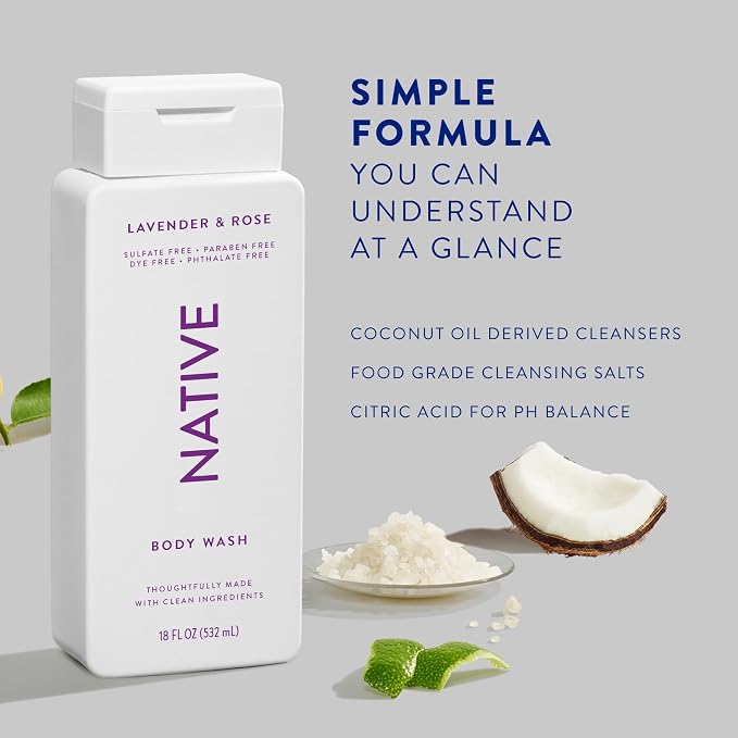 Native Body Wash Contains Naturally Derived Ingredients | - Image 3