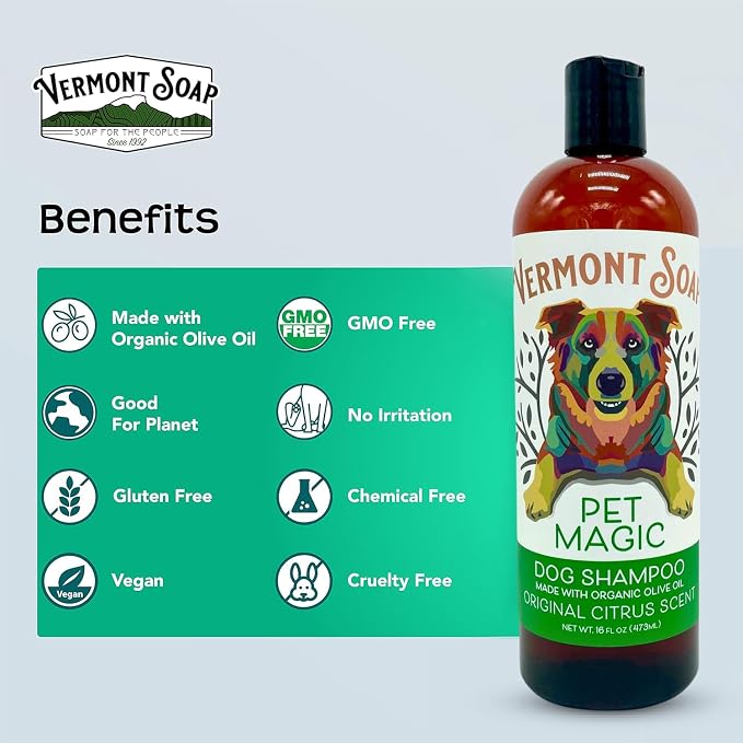 Vermont SOAP Organics Pet Shampoo - Image 5