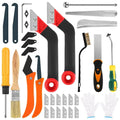 33 Pcs Grout Removal Tool Kit, 2 Tile Grout Saws by Unknown