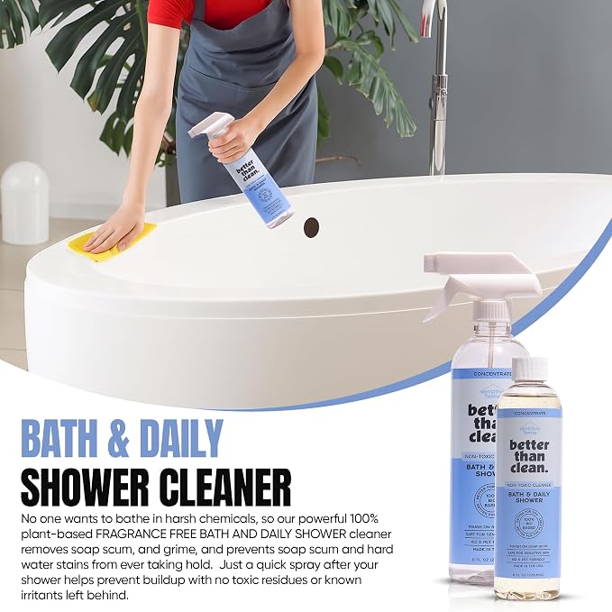 Better Than Clean™ Bath and Shower Cleaner Starter Pack – Fragrance Free - Image 7