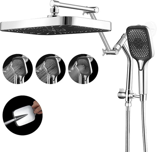 14" High Pressure Rain/Rainfall Shower Heads by Psylc