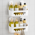 TAILI Shower Caddy Suction Cup 2 Pack, Heavy Duty Bathroom Organizer, Removable by TAILI