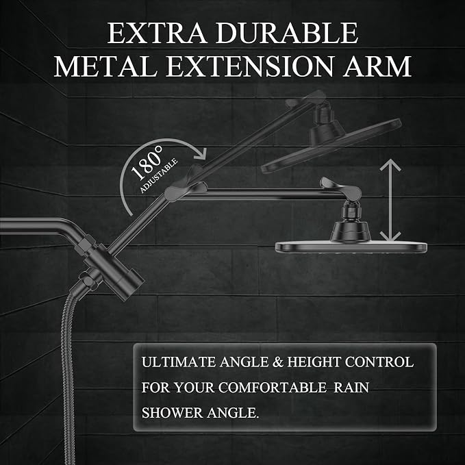 Veken 11.8" Rain Shower Head - Image 2