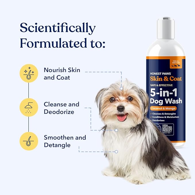 Honest Paws Dog Shampoo and Conditioner - Image 2
