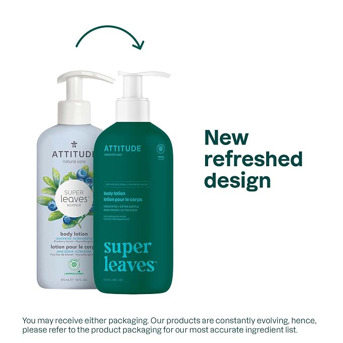 ATTITUDE Body Lotion, EWG Verified, Vegan & Cruelty-Free, Hydrating Moisturizer - Image 2