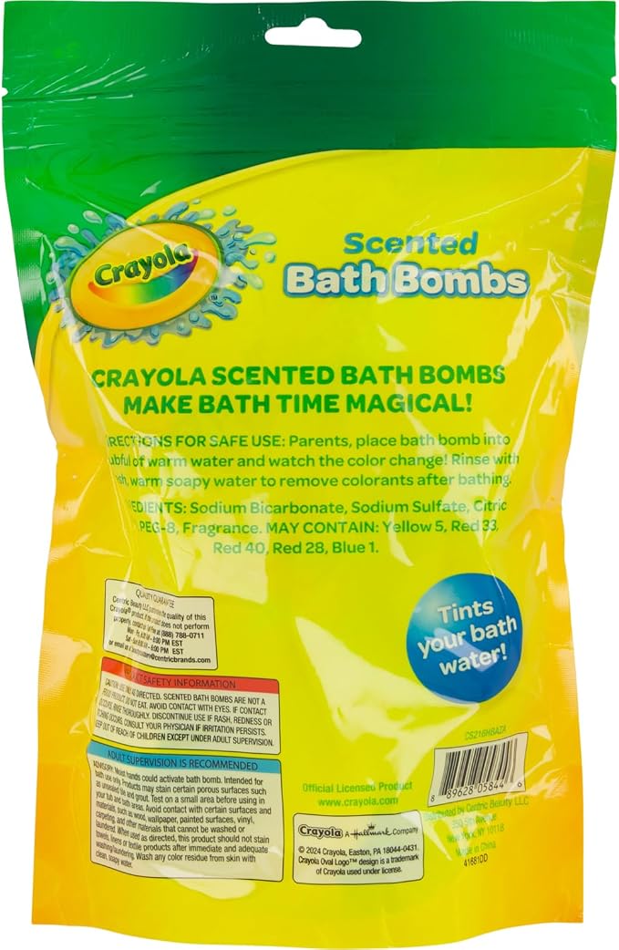 Crayola Colorful Scented Bath Bombs - Image 4