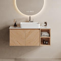 36" Floating Bathroom Vanity by FHKJHOME
