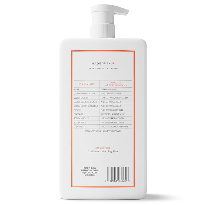 Native Sulfate Free Body Wash Contains Naturally Derived Ingredients | - Image 11