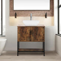 UEV Rustic Brown 30" Bathroom Vanity by YourHomeExcellentVendor