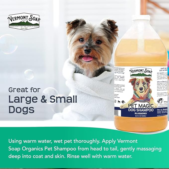 VERMONT SOAP Organics Pet Shampoo - Image 3