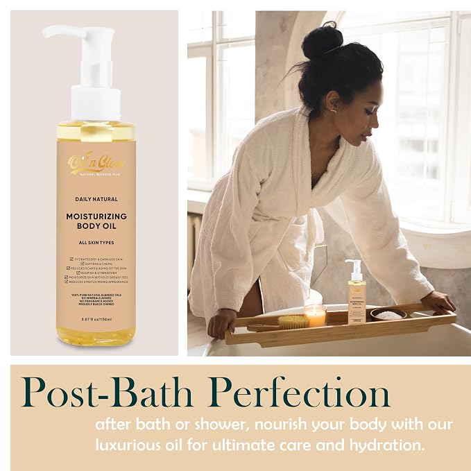 USDA Certified 100% Organic Pure Natural Hydrating Body Oil After Shower - Image 5