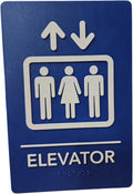 USA Made - Men's and Women's Restroom Signs ADA-Compliant Bathroom Door Signs by RockRidge