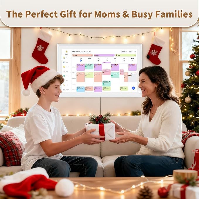 Canupdog 21.5 Inch Digital Calendar, Electronic Planner & Chore Chart - Image 5