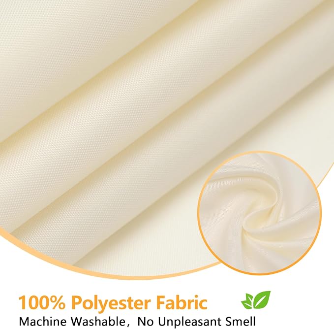 Waterproof Fabric Long Shower Curtain Liner - Image 2