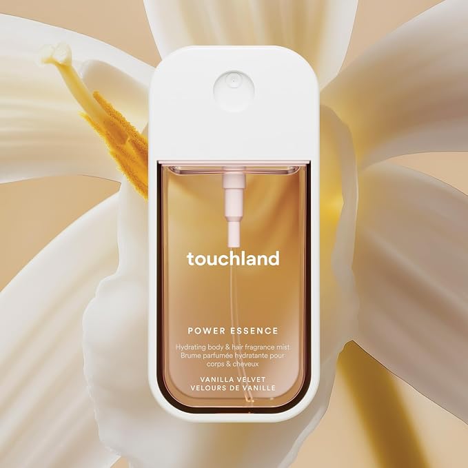 Touchland Hydrating Body & Hair Fragrance Mist, Vanilla Velvet, 2 FL. OZ. - Image 3
