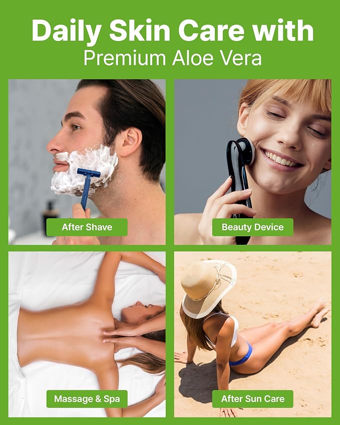 CUTIE MANGO Aloe Vera Soothing Gel 1000ml | Quick Hydration & Moisturizing | - Image 5