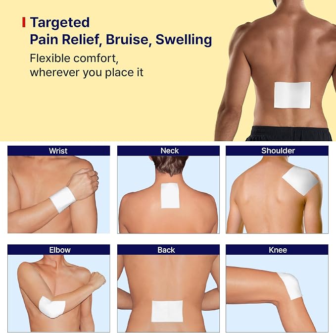 Arnica Hydrogel Pain Relief Patches | Natural Relief - Image 4