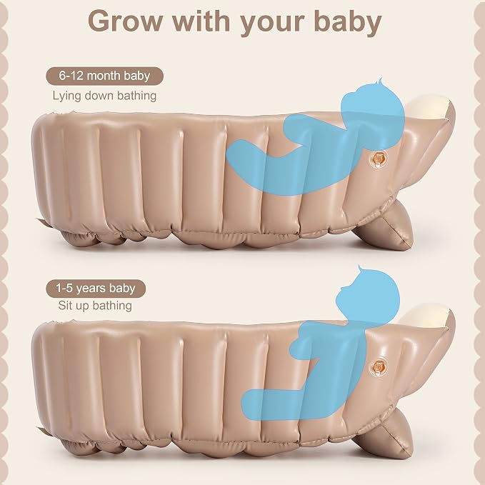 MINK Inflatable Bathtub for Toddlers - Image 4