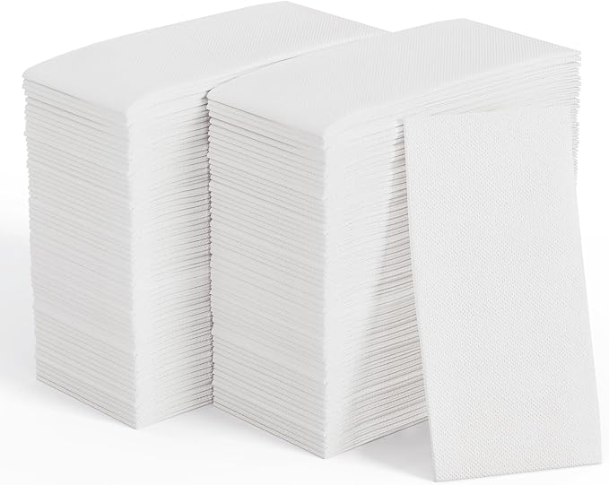 JOLLY CHEF 600 Pack Disposable Paper Napkins, Soft Bathroom Napkins by JOLLYCHEF