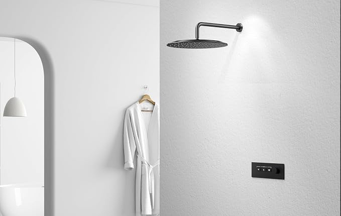 VBFF-Shower Head, rain shower head, 16 inch- Round Shower Head, 1.8 GPM Flow - Image 4