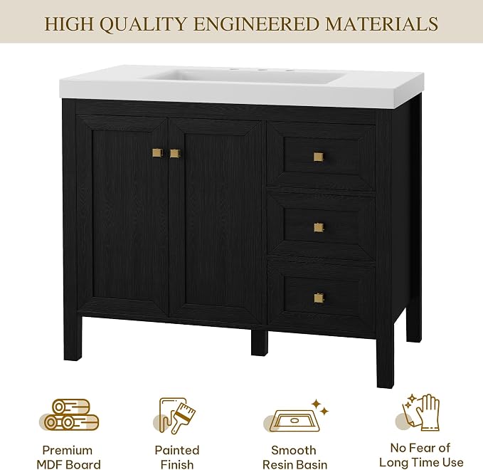 DWVO 42 Inch Bathroom Vanity - Image 4