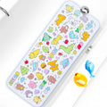 Baby Bath Mat for Tub Non Slip Kids Bathtub Mat Extra Long 40X16 Inch Toddler by Tubozadi
