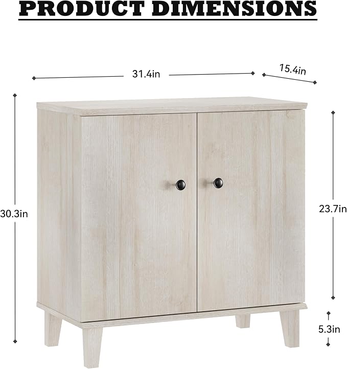 Modern Storage Cabinet 3 in 1 Buffet Storage - Image 2