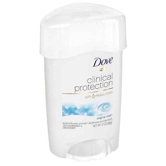 Dove Clinical Protection Antiperspirant Deodorant, Original Clean, 1.7 Ounce - Image 3