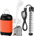 Portable Camping Shower with 2000W Heater, Long-Lasting 7800mAh Rechargeable by MarvinnanSlykeDirect