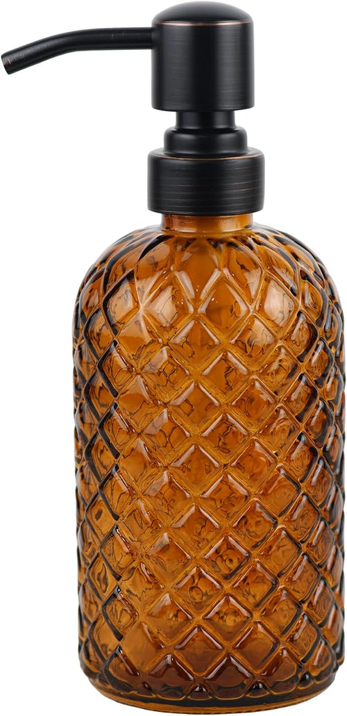 16 oz Glass Soap Dispenser by SDlumeiy
