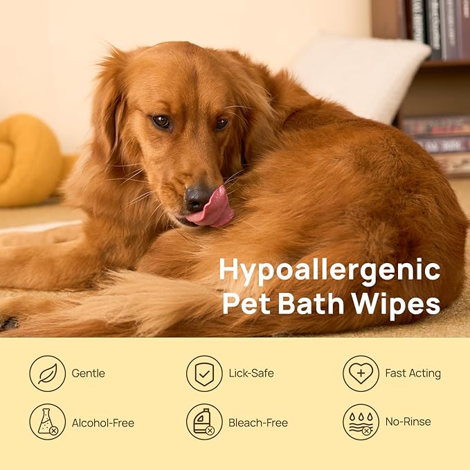 HICC PET Cleaning Deodorizing Glove Wipes - Image 4