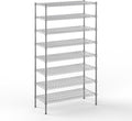 18" Deep x 42" Wide x 74" Height Wire Shelving Kit | 8-Tier | NSF Commercial by Regal+Altair