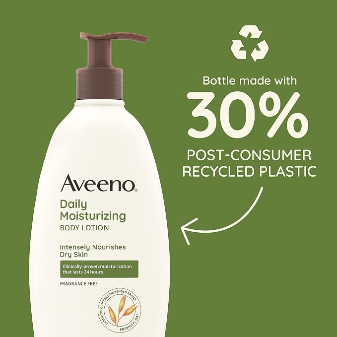 Aveeno Active Naturals Daily Moisturizing Lotion, 18-Ounce Pump - Image 5