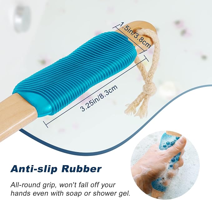 Long Handle Ergonomically Back Scrubber/Brush - Image 5
