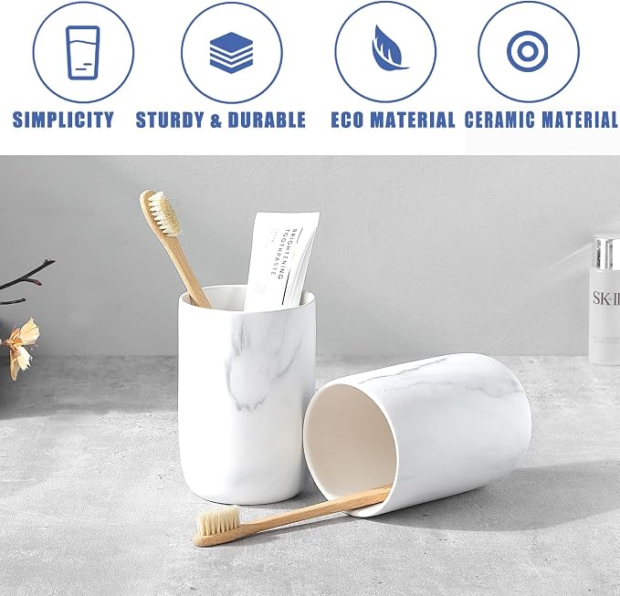 Marble Toothbrush Holders for Bathrooms - Image 6