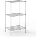 21" Deep x 30" Wide x 54" Height Wire Shelving Kit | 3-Tier | NSF Commercial by Regal+Altair
