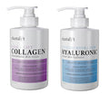 Elastalift Collagen Body Cream + Hyaluronic Acid Lotion Skin Care Set, Anti by Elastalift