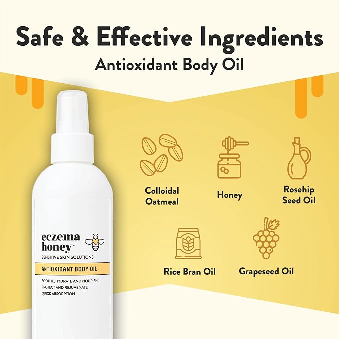 ECZEMA HONEY Antioxidant Body Oil - Image 2