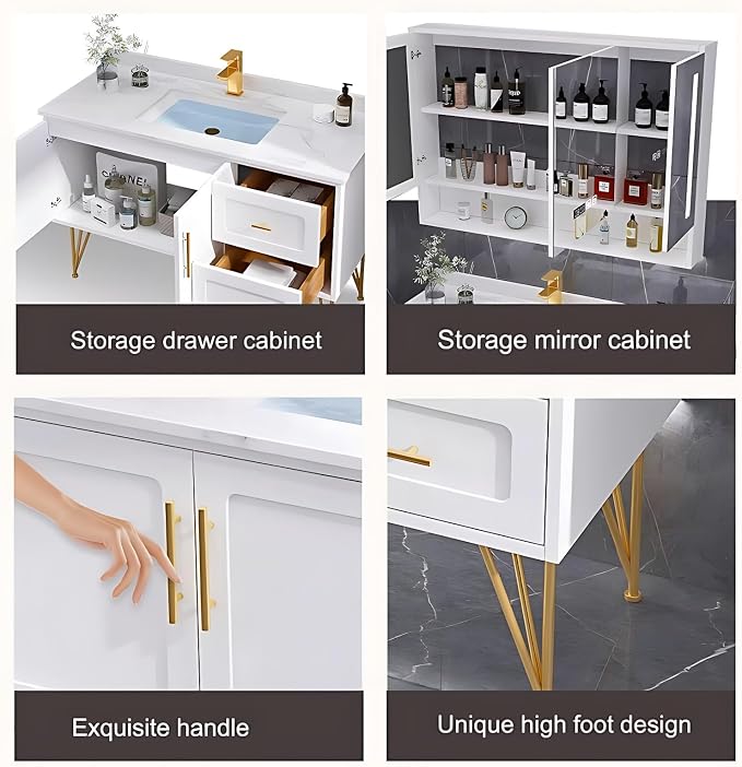 Modern 32" Bathroom Vanity - Image 5