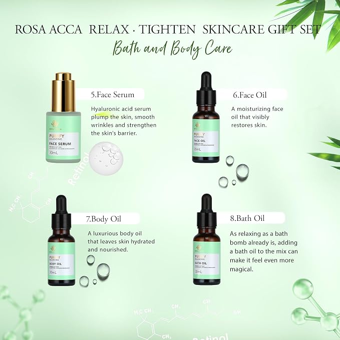Tea Tree 23 Pcs Facial Skin Care Set, Bath and Body Gifts - Image 4