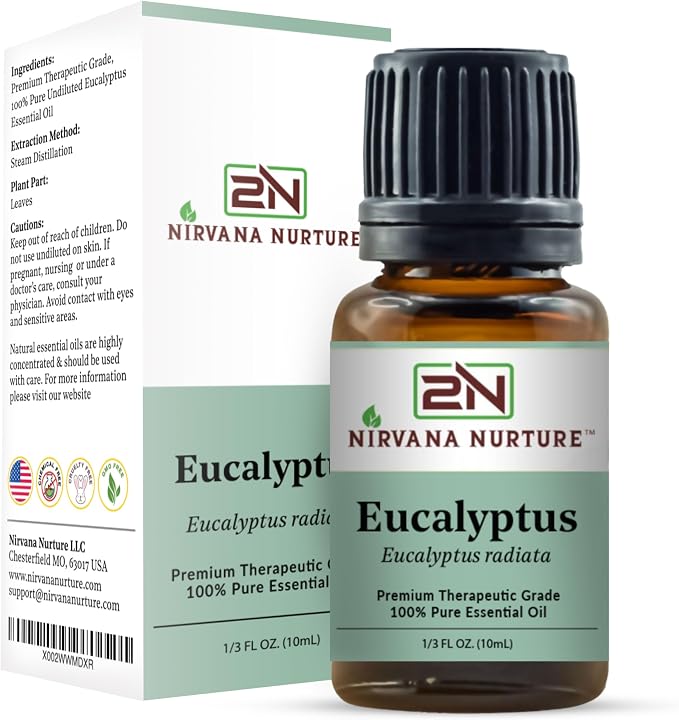 Eucalyptus Essential Oil 100% Pure Premium Therapeutic Grade, Undiluted - Image 6