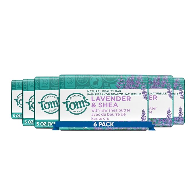 Tom's of Maine Natural Beauty Bar Soap, Lavender & Shea by TomsofMaine